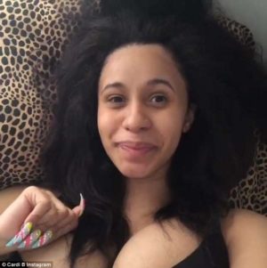 Cardi B Sans Maquillage - Maquillage.com