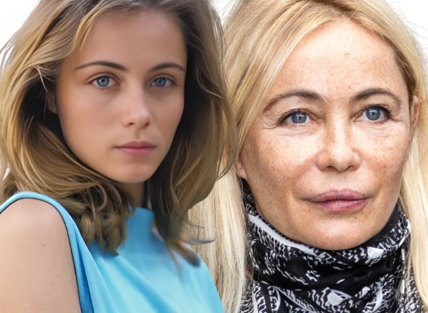 emmanuelle beart jeune avant apres chirurgie