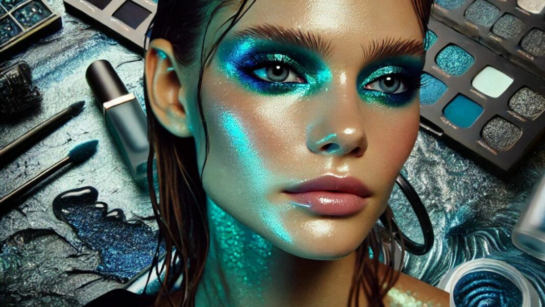 mermaidcore mermaid witch tendance maquillage 2025 la plus étrange, par les experts Pinterest Predicts